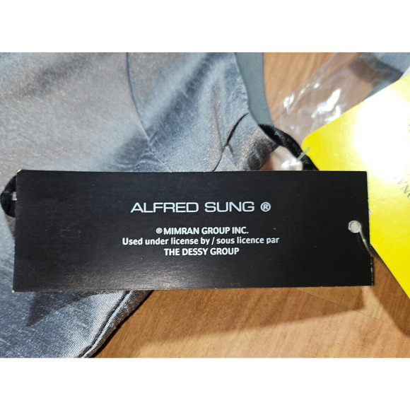 NEW Alfred Sung Women’s Dress w/ Matching Belt + Clutch Size 6 Color Quarry - Picture 8 of 16